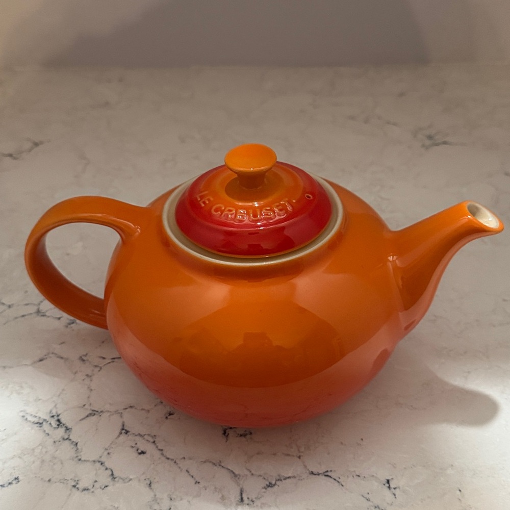Le Creuset Flame Orange Teapot